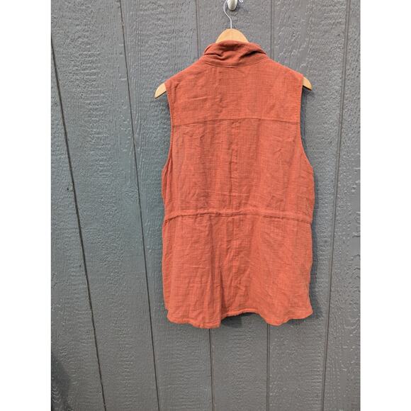 NWT Auburn Gauzy open front vest Torrid 2X fairy Grunge natural twee camp - Picture 5 of 5